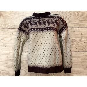 Wool Sweater, handknit, vintage.